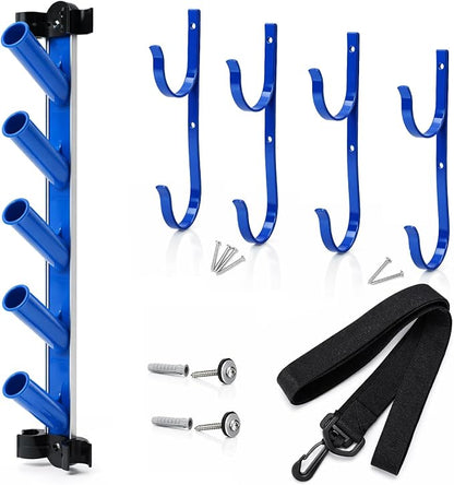 6 Pcs Swimming Pool Accessories Holder Set 4 Pool Pole Hanger Cleaning by Otoolling