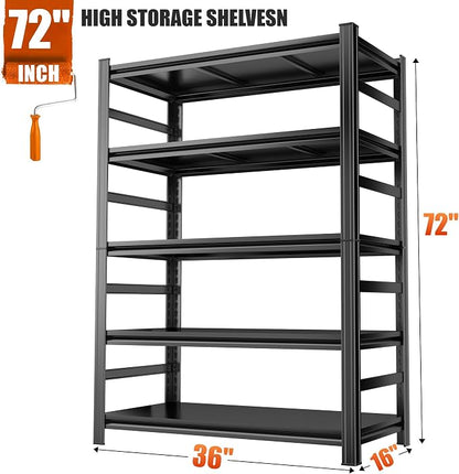 2pack Garage Shelving Heavy Duty Storage Shelves - Image 2