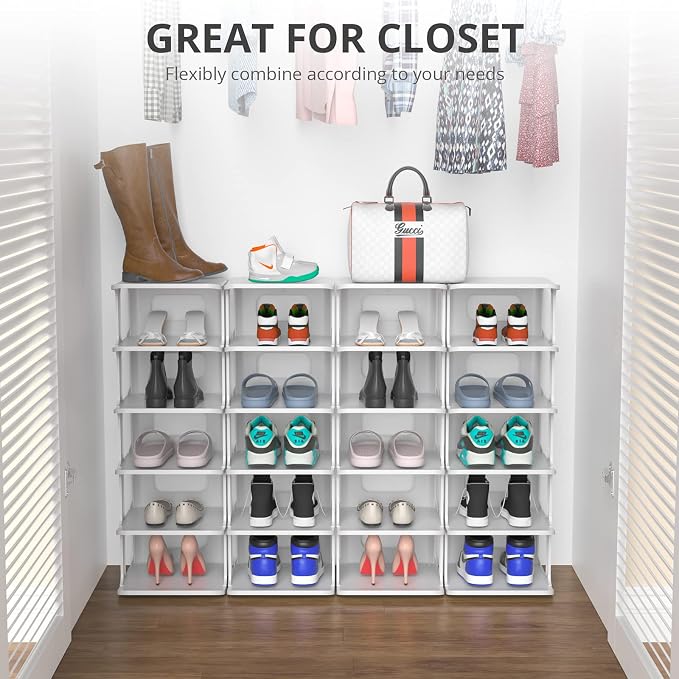 ZOINLIY Stackable Shoe Organizer - Image 5