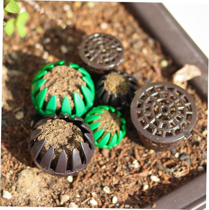 Holibanna 20pcs Bonsai Fertilizer Holder Lid Automatic Planting Fertilization - Image 4