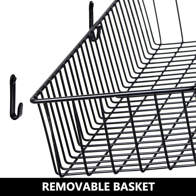 Farmhouse Décor Metal Wire Organizer Storage Basket Bin-Toilet Paper - Image 6