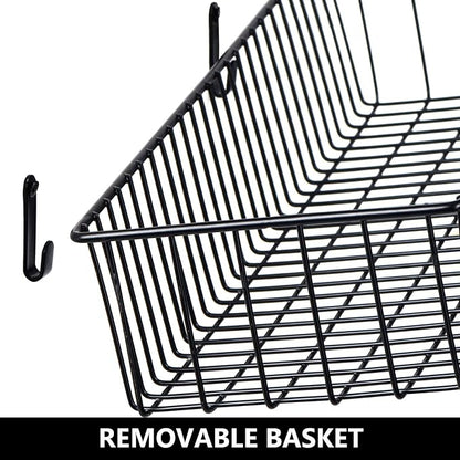 Farmhouse Décor Metal Wire Organizer Storage Basket Bin-Toilet Paper - Image 6