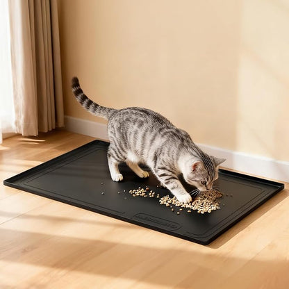 Aisslro Under Sink Mat 25" X 19", Waterproof Silicone Under Sink Mats - Image 7