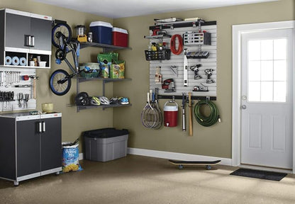 Rubbermaid FastTrack Rail Large Shelf Organization System, Holds up to 50 Pounds - Image 5