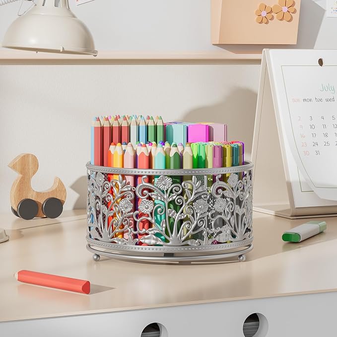 EKNITEY Pencil Pen Holder For Desk - Image 3