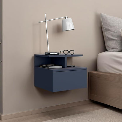 Floating Nightstand Drawer and Two Shelves - Image 3