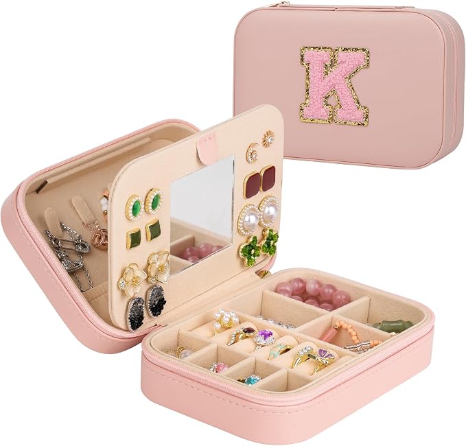 TopPerfekt Travel Jewelry Case, Jewelry Box by TopPerfekt