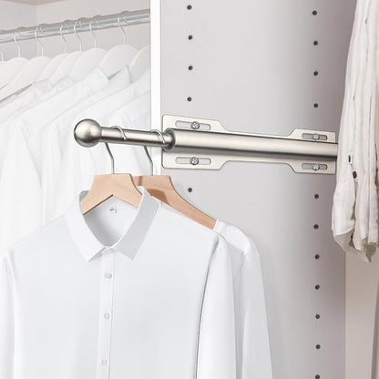 FIRJOY 12" Valet Rod for Closet Pull Out by FIRJOY