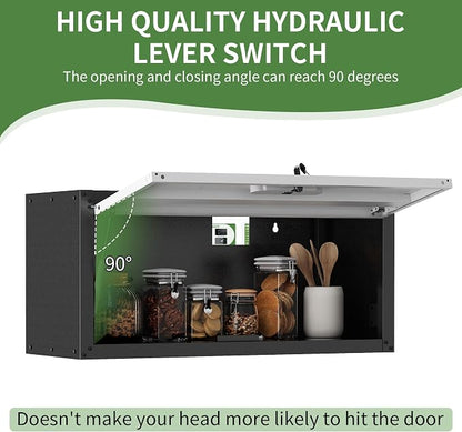 Metal Tool Cabinet, Garage Storage Cabinet System, Wall Cabinet & Locking - Image 6