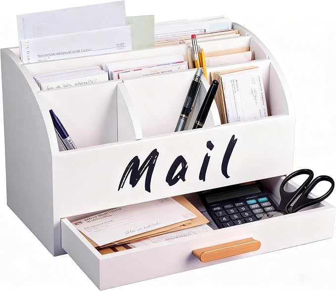 goprety Mail Organizer for Desk by Goprety