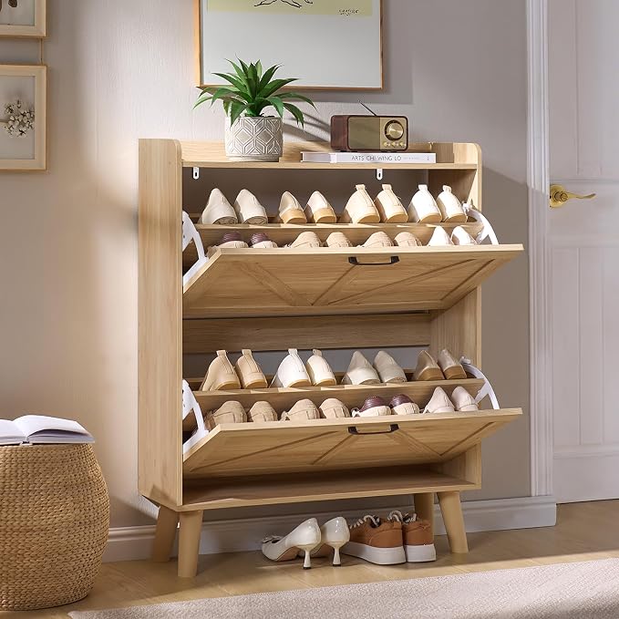 LEYAOYAO Shoe Cabinet Storage for Entryway - Image 7