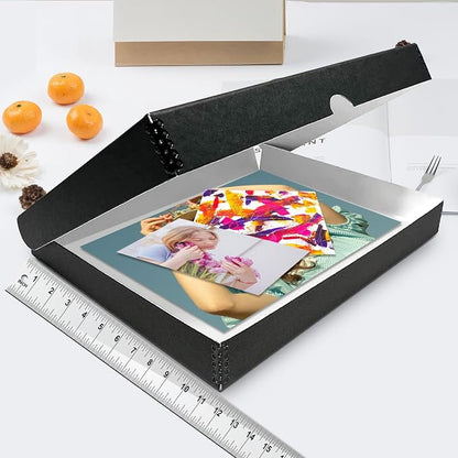 Lineco Clamshell Archival Storage Box, Organize and Store Photos Documents - Image 3