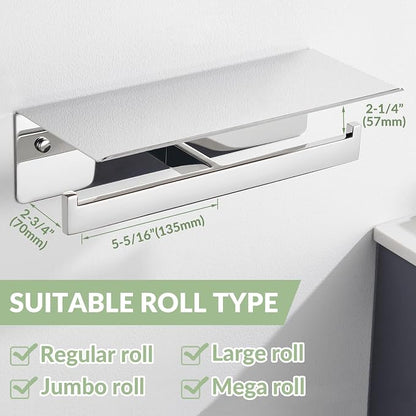 APLusee Double Toilet Paper Holder - Image 3