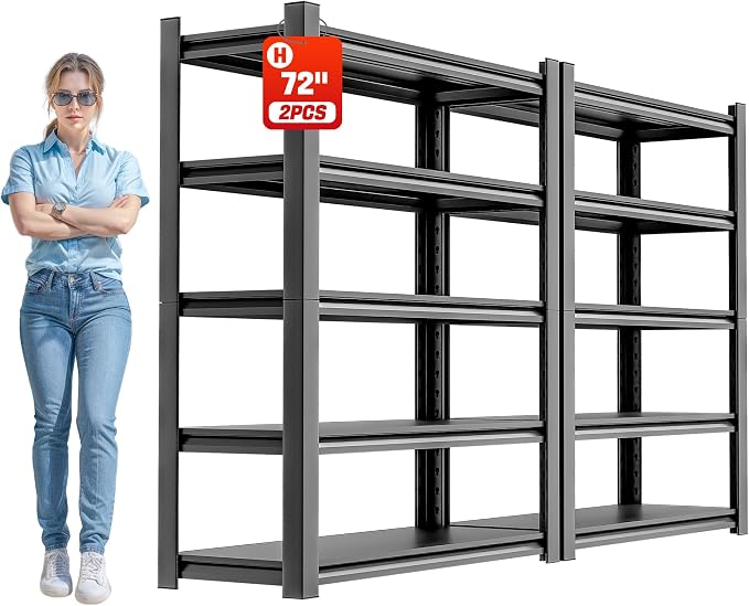 Storage Shelves Garage Shelving Heavy Duty by OLLRRACT