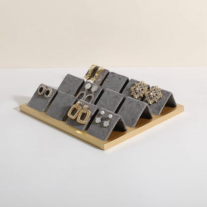 GemeShou Golden coated earring display stand by GemeShou