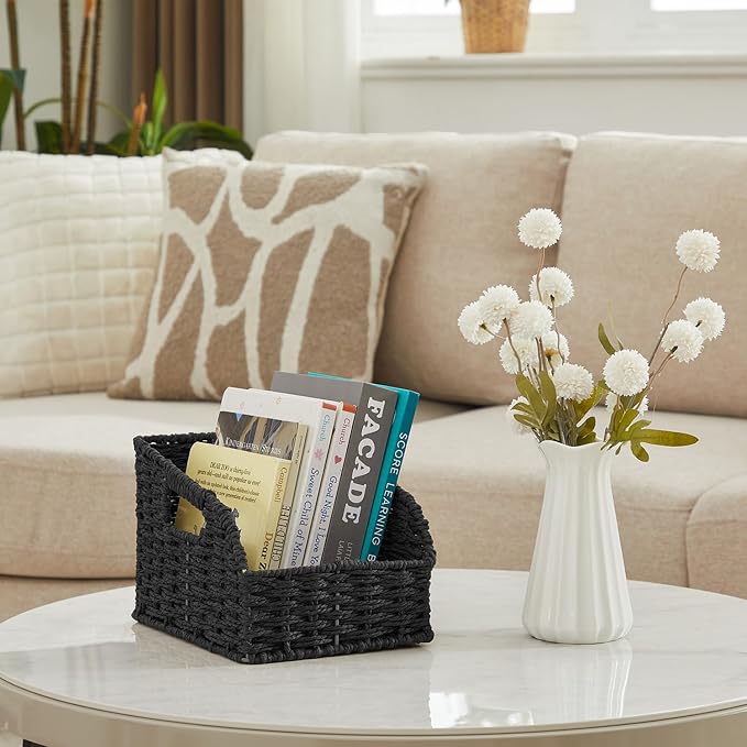 Wicker Baskets for Organizing, Kitchen Counter - Image 6