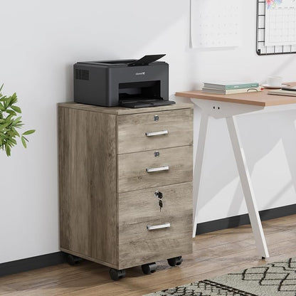 VINGLI 3-Drawer File Cabinet - Image 2