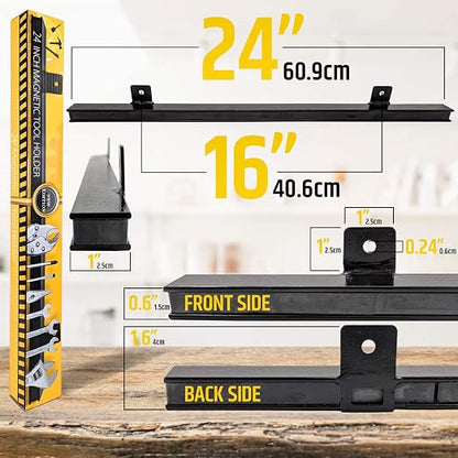 24" Heavy-Duty Magnetic Tool Holder - Image 4