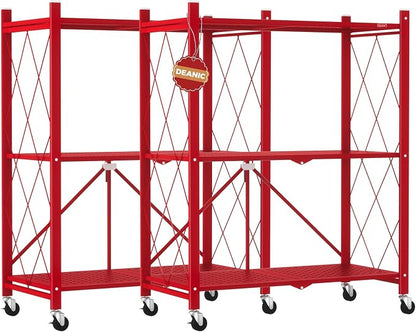 DEANIC 3 Tier Foldable Storage Shelves by ShowNow