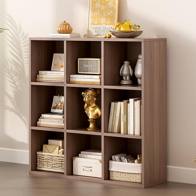 9-Cube Storage Shelf Bookcase by OSCHF