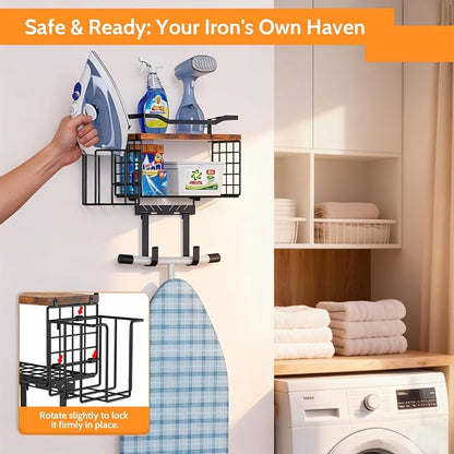 Ironing Board Hanger, T&Y Iron Board Holder Wall Mount - Image 4