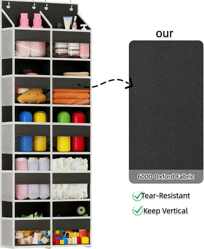 5-Tier Heavy Duty Over the Door Organizer - Image 3