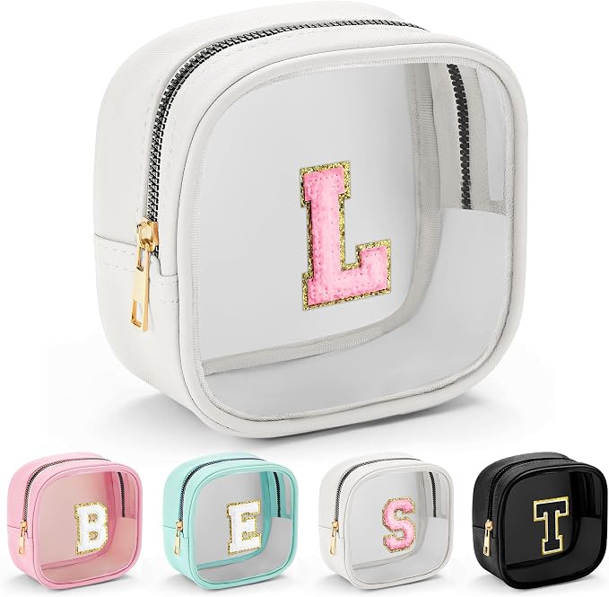 YOOLIFE Initial Make Up Bag Travel Toiletry Bag by YOOLIFE