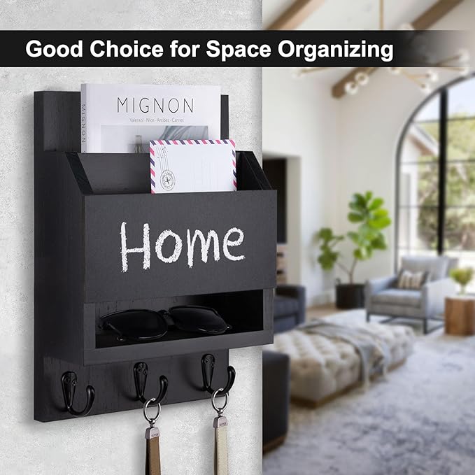 Key and Mail Holder for Wall, Key Holder - Image 2