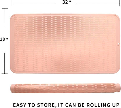 Silicone Dish Drying Mat for Multiple Usage, Easy clean, Eco-friendly, - Image 2