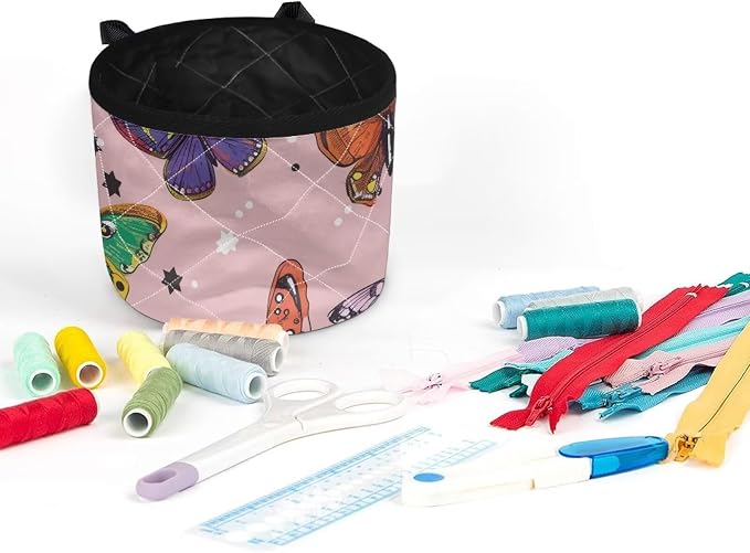 Butterfly Star Sewing Machine Mat Sewing Machine Carrying Pad Organizer - Image 3