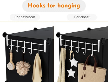 Closet Organizers and Storage, 12 Cube Storage Organizer, Portable Closet - Image 6