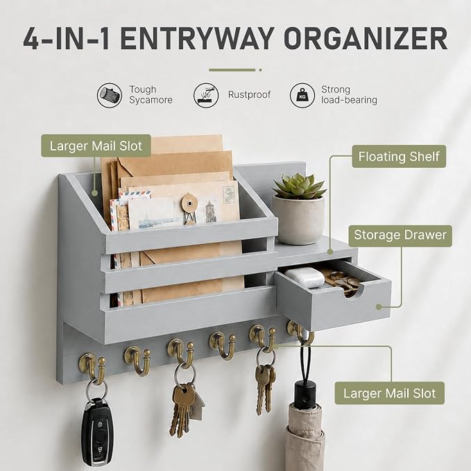 FifthQuarter Key and Mail Holder - Image 5