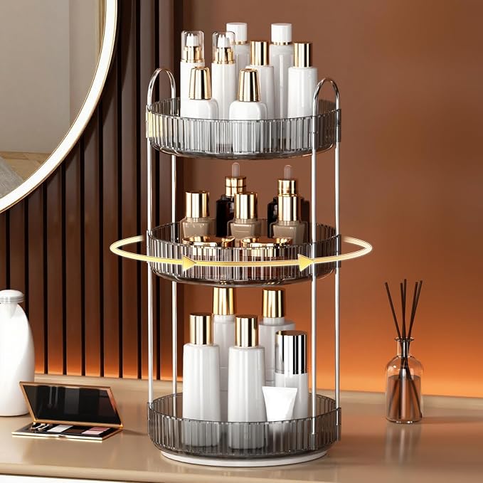 YCIA&DONE 360 Rotating Makeup Organizer and Storage - Image 7