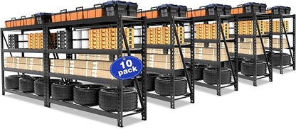 WORKPRO Garage Shelving, 7200 LBS Load, Heavy Duty Metal Shelving by WORKPRO