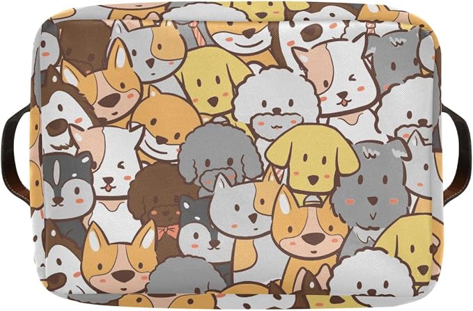 ZAZYXTJ Cute Dog Storage Basket - Image 8