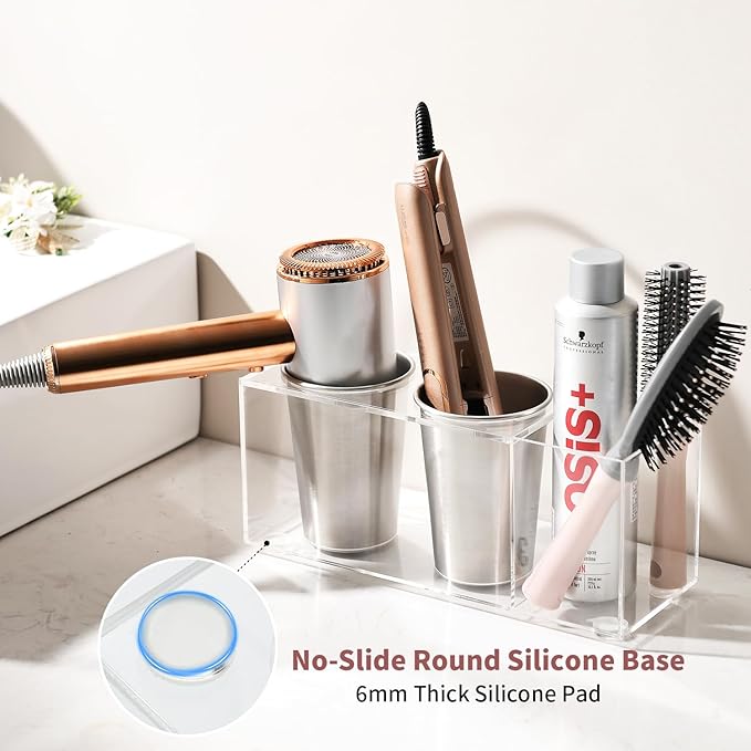 Hair Tool Organizer, Acrylic Hot Tools Organizer - Image 4
