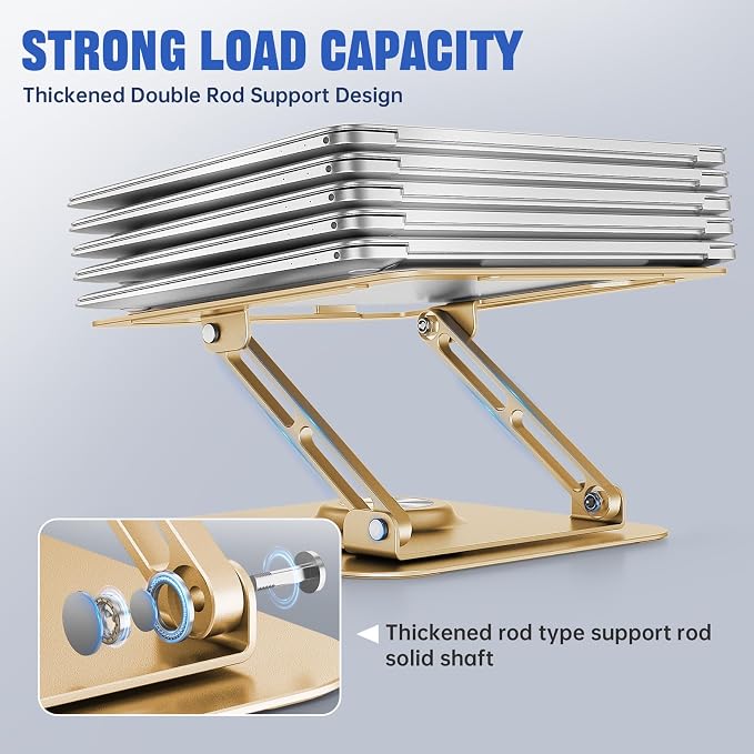 Laptop Stand for Desk, Adjustable Computer Stand - Image 5