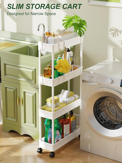 LEHOM 5.1" Slim Storage Cart - Image 8