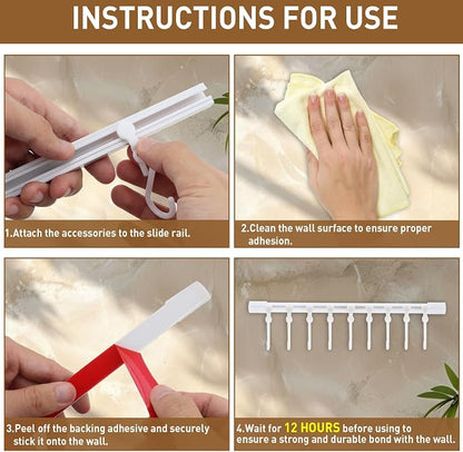 Kitchen Utensil Hanging Rrack - Image 5