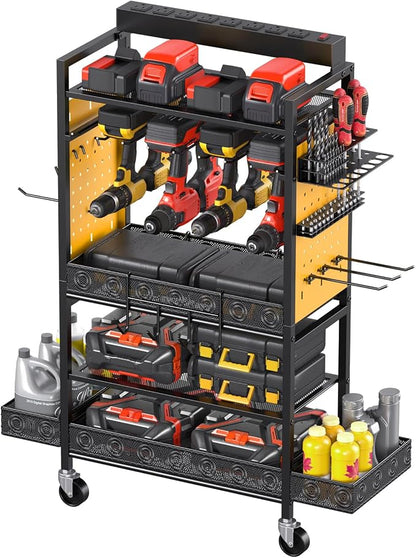 CCCEI Garage Power Tools Organizer Cart by CCCEI