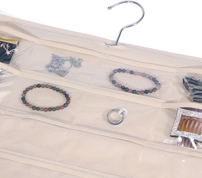 DIOMMELL 80 Pockets Hanging Jewelry Organizer - Image 3