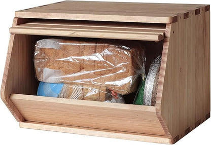 Stackable Solid Wood Storage Chests, Bins by unununu