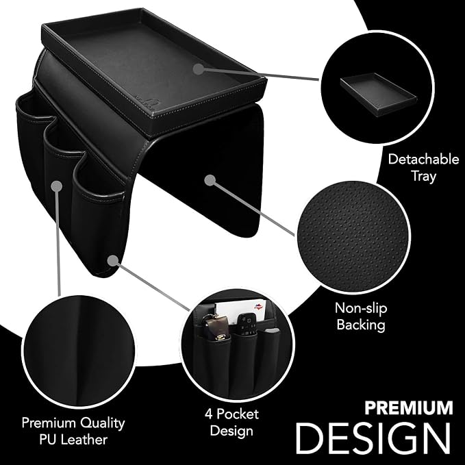 Couch Remote Caddy Control Holder Sofa Organizer - Image 3