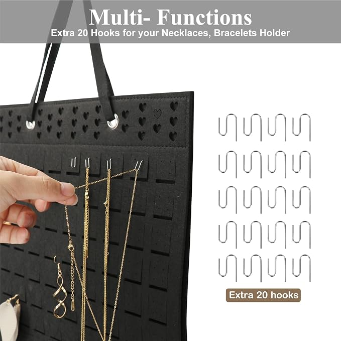 Resovo Hanging Earrings Organizer & Holder - Image 4