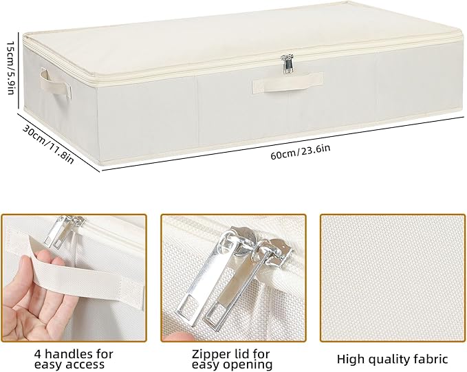 Under Bed Storage Container, Clothes Organizer - Image 5