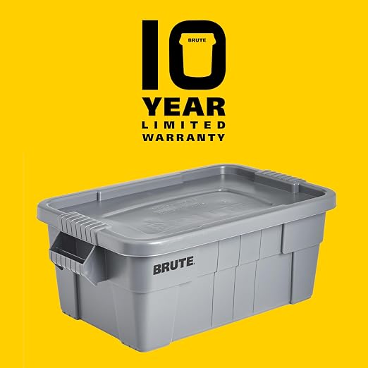 Rubbermaid Commercial Products BRUTE Tote Storage Container - Image 6