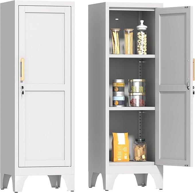 46" H Metal Locker Cabinet, Small Locker by MetalCabinet