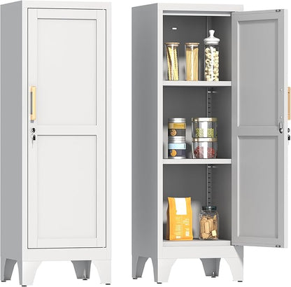 46" H Metal Locker Cabinet, Small Locker by MetalCabinet