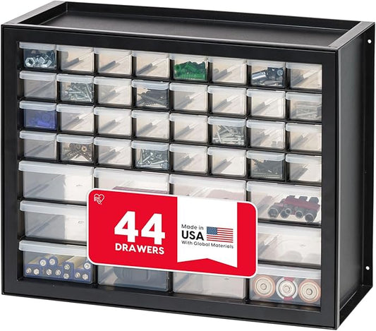 IRIS USA 44-Drawer Small Parts Storage Cabinet, Made in USA, Building Bricks by IRISUSA