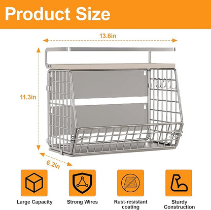 Magnetic Shelf for Fridge, Onion and Potato, Fruit and Vegetable Storage - Image 7
